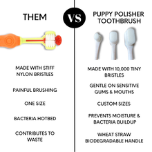 Last inn bildet i Galleri-visningsprogrammet, Puppy Polisher Pearl Eco Toothbrush Extra Small