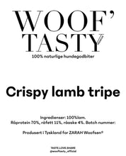 Last inn bildet i Galleri-visningsprogrammet, WOOF’TASTY PREMIUM Crispy Lamb Tripe