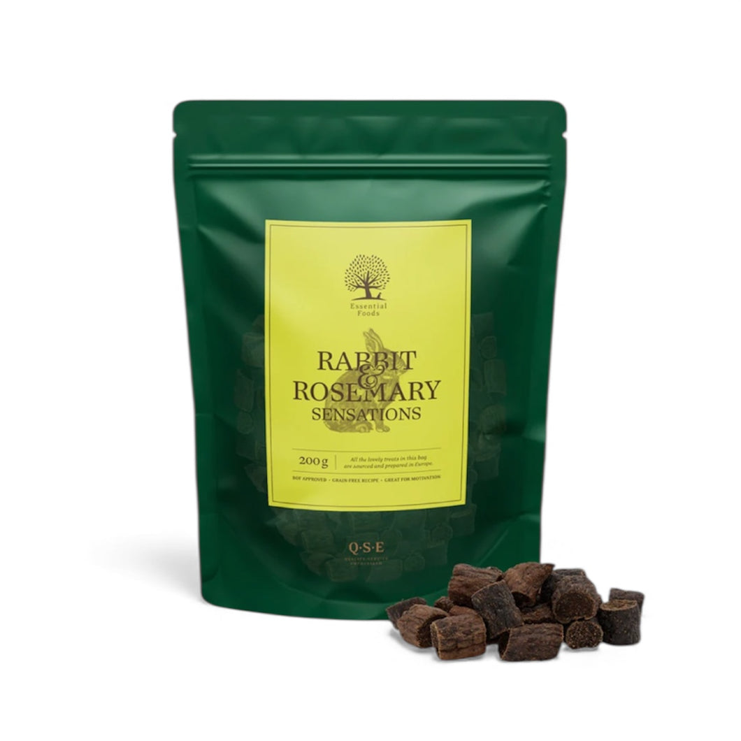 ESSENTIAL Rabbit & Rosemary Sensations Hundegodteri 200g