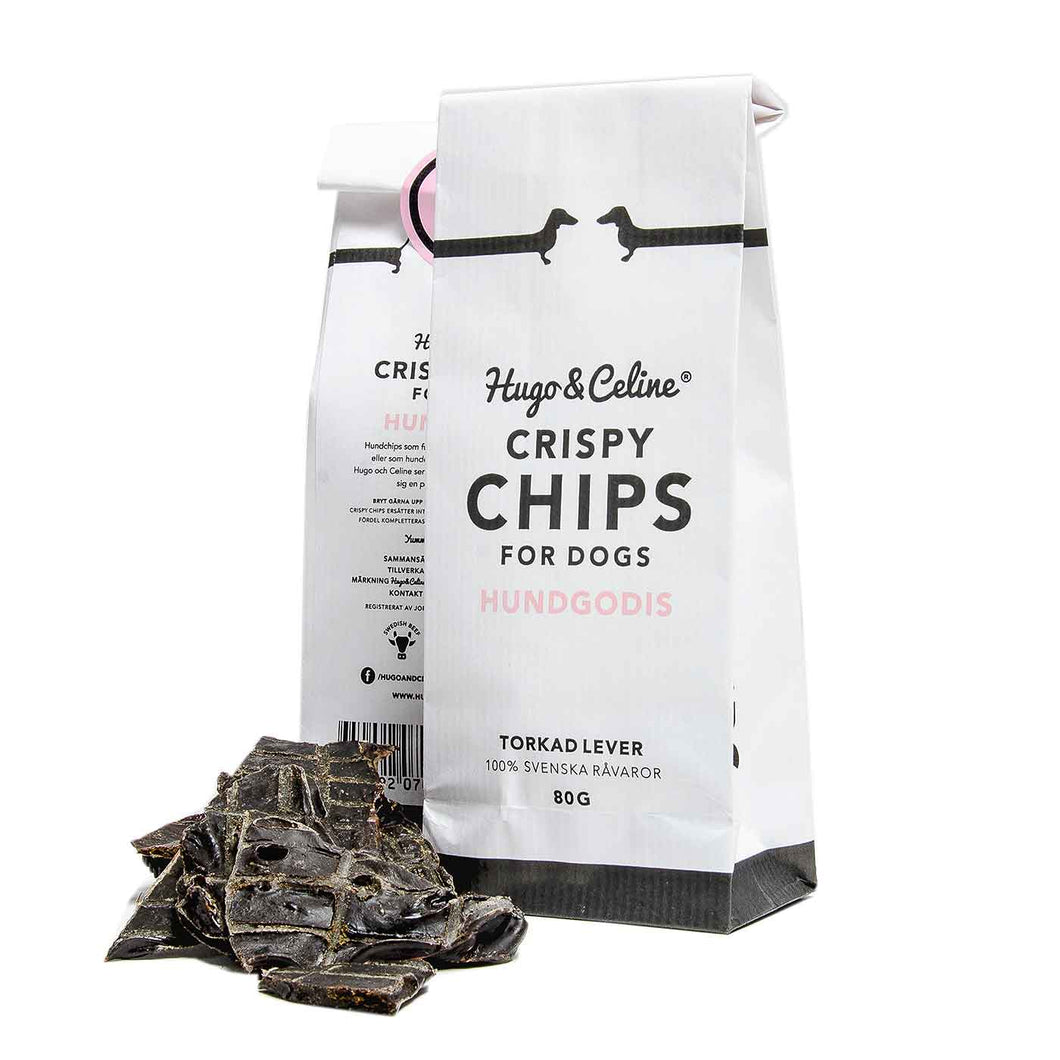Crispy Chips fra Hugo & Celine 80g